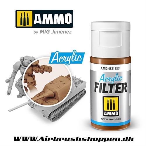  A.MIG 0821 Rust Akryl filter 15 ml